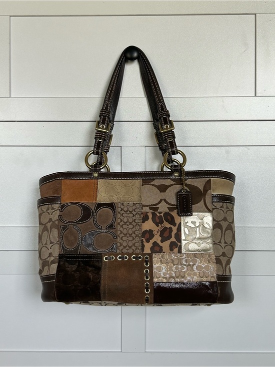 Coach Handbags - Coach Patchwork Tote | Coach F12843